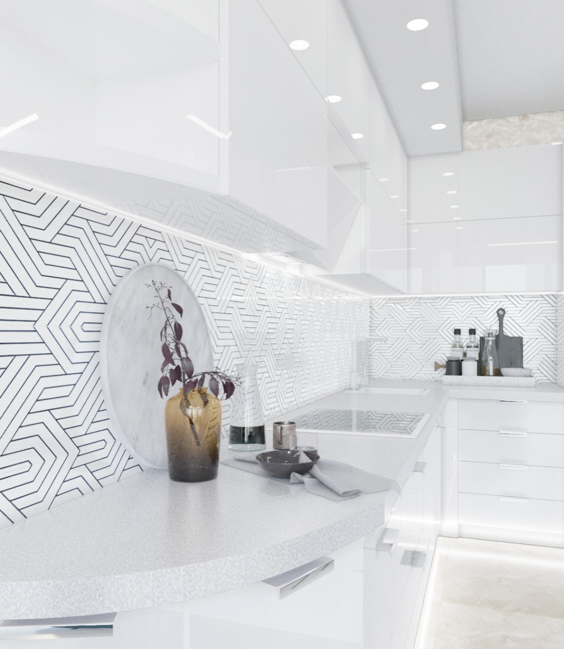 Проект 2-х комнатной квартиры в Апартаментах Лахта Плаза