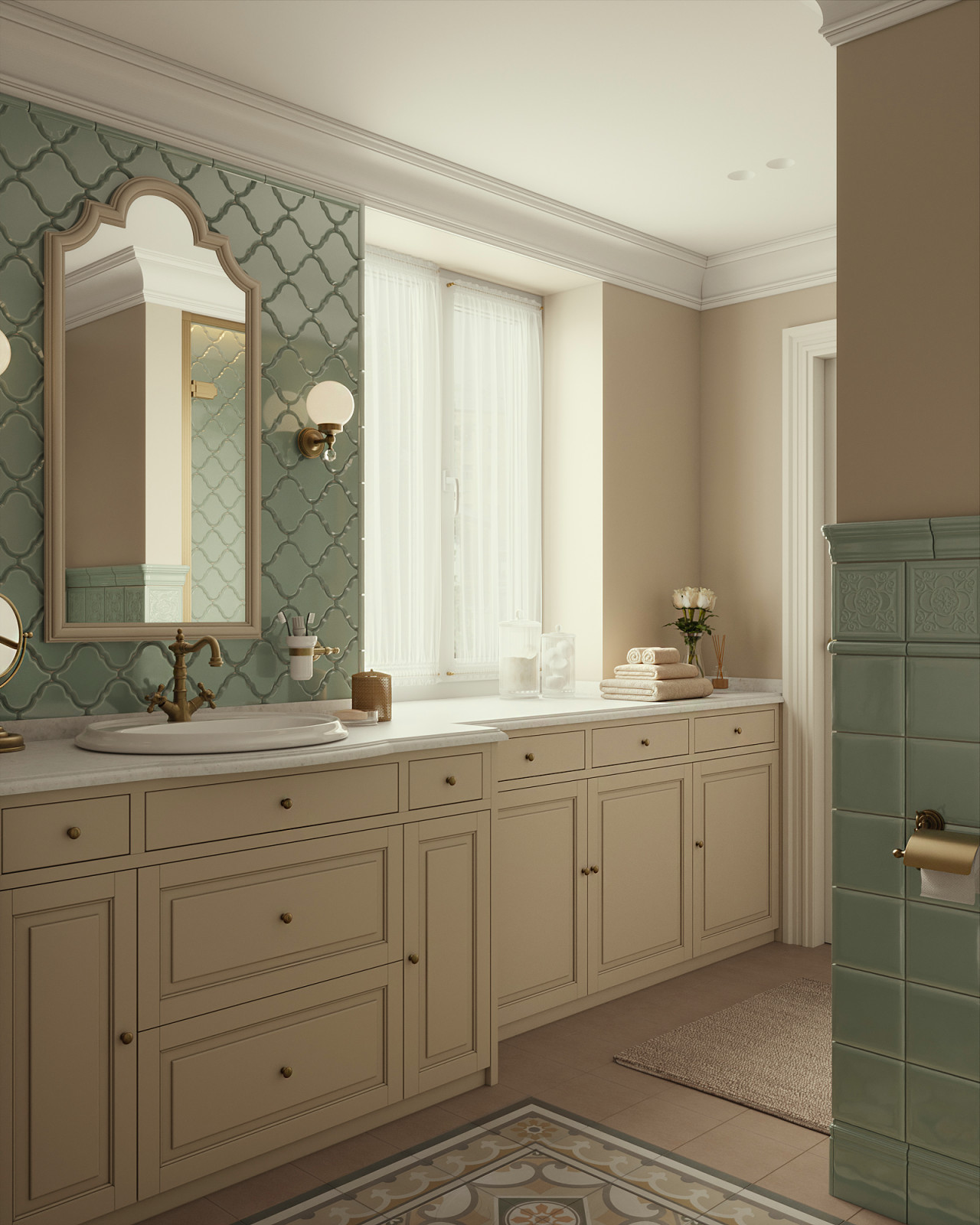 Дом в стиле прованс г. Бирюч (80 кв.м.)