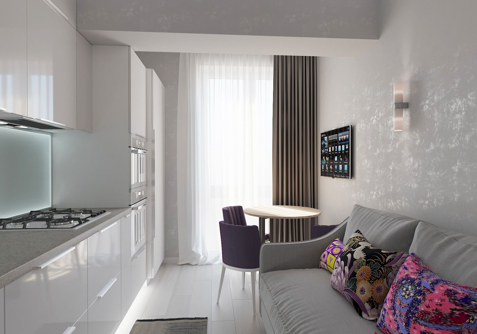 Дизайн-проект квартиры 87 м2