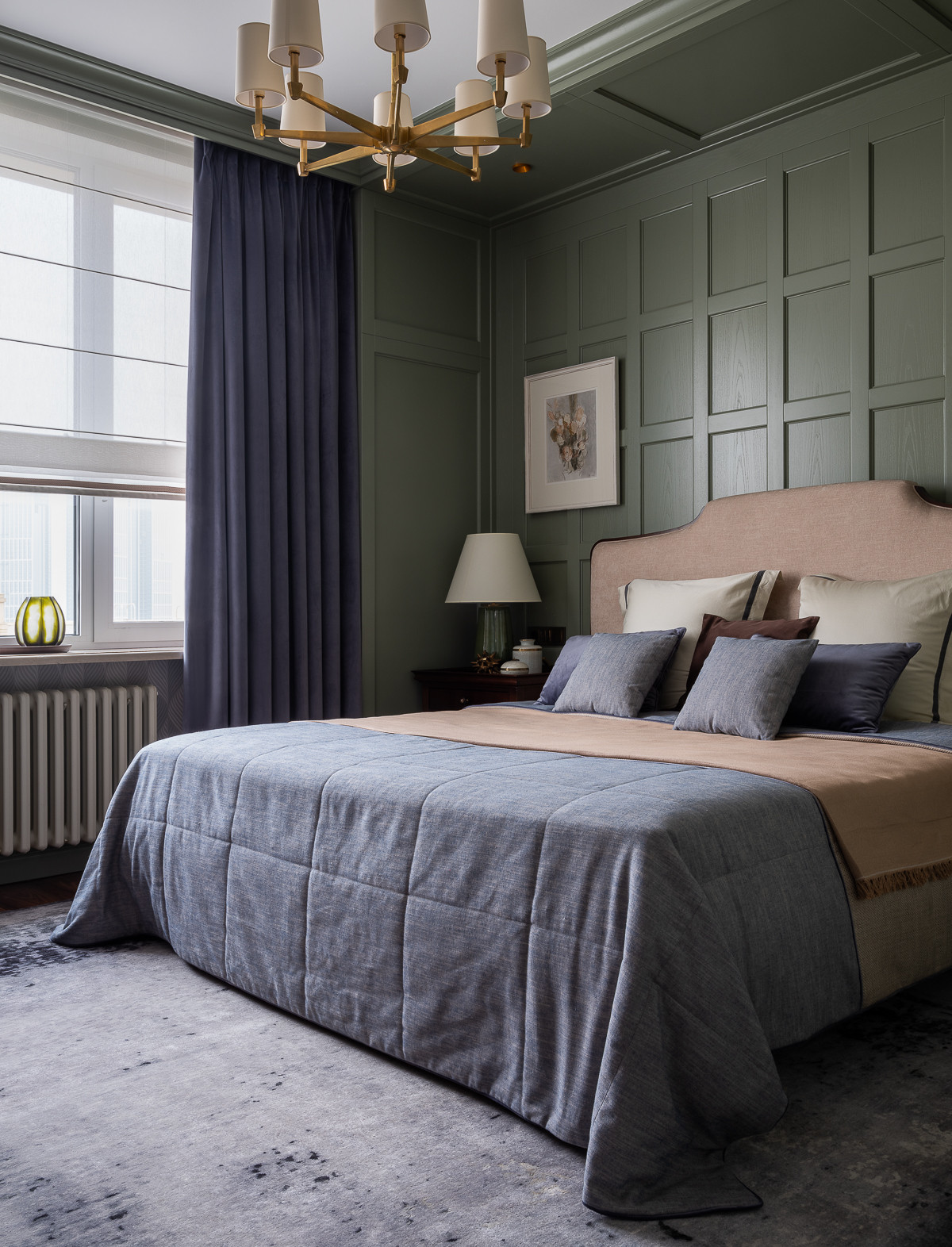 Квартира 240 м² с атмосферой загородного дома