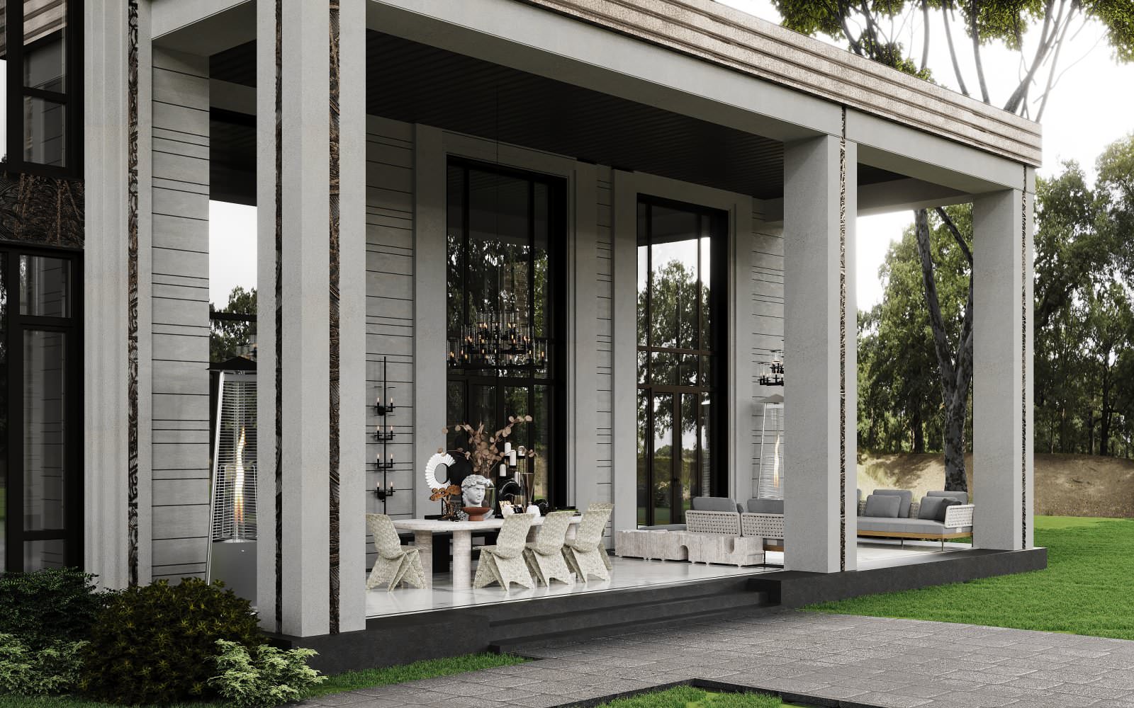 Загородный дом. Дубровка 2023. Проект