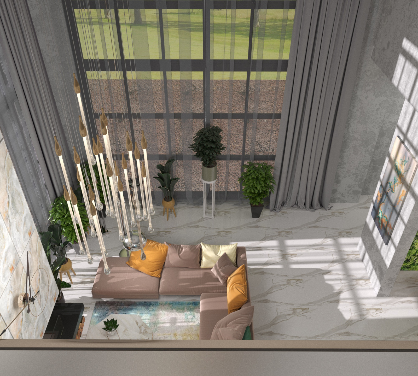 Contemporary two level cottage