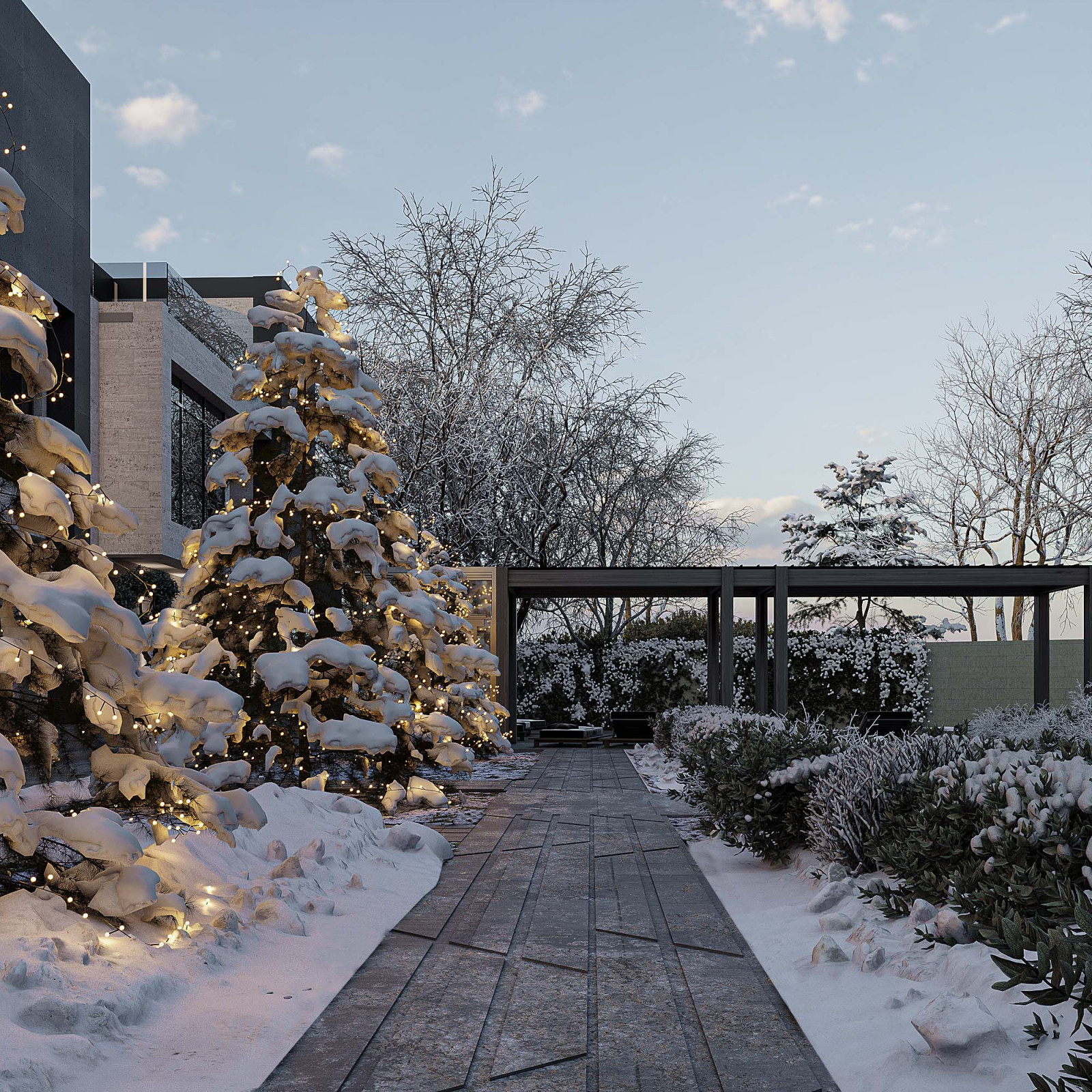 Bagrevand Townhouses Winter Mood