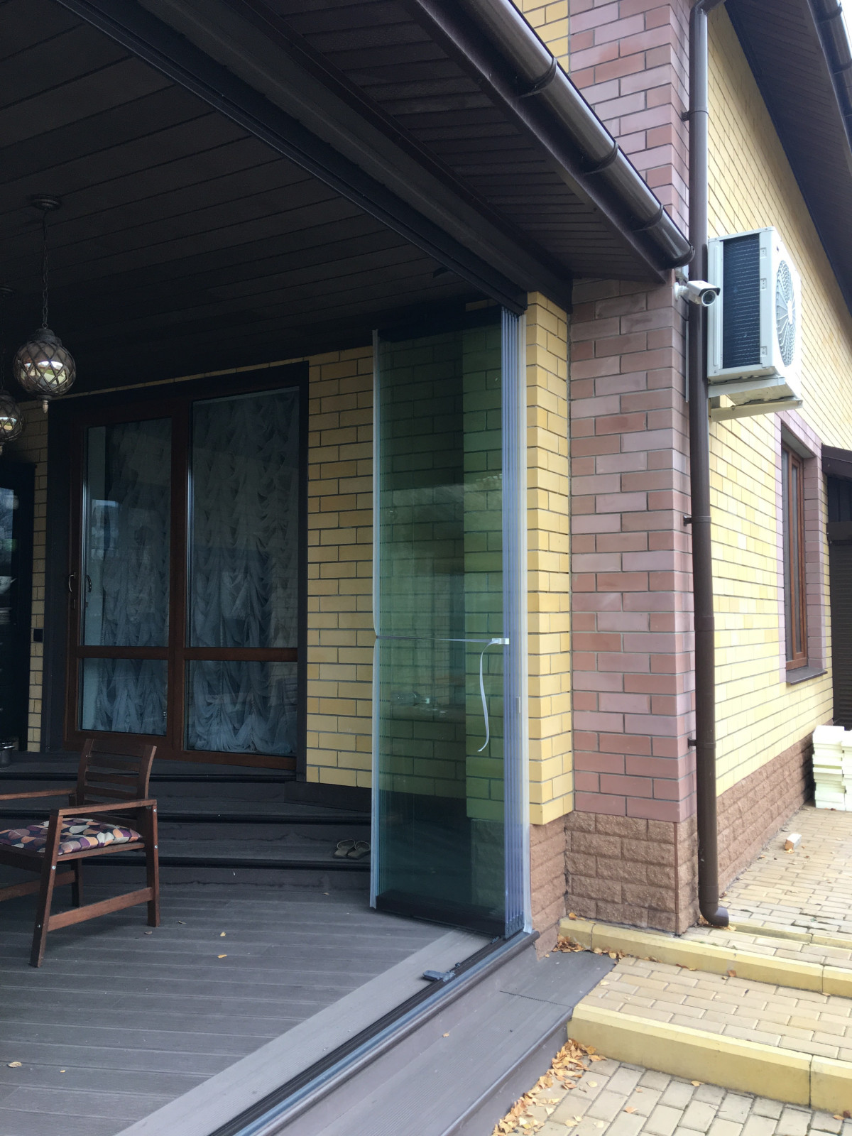 Веранда с панорамным остеклением