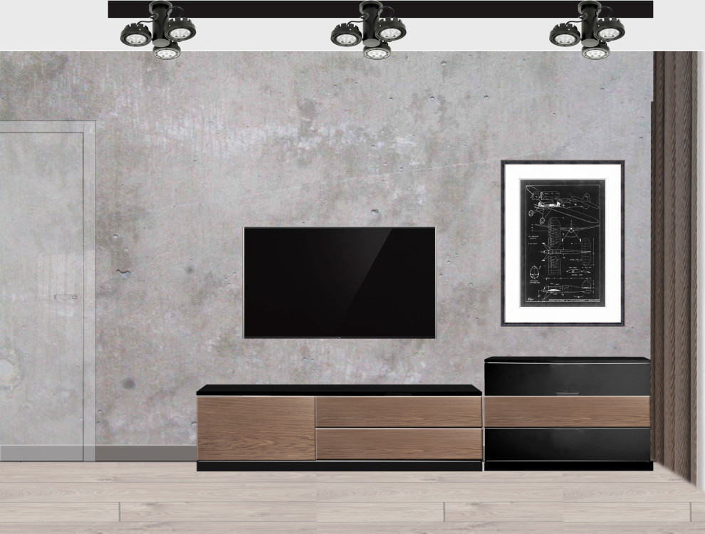 Обложка проекта: Эскизный проект ,2-х комнатной квартиры 2018 г. Выполнено студией "DE ZE"