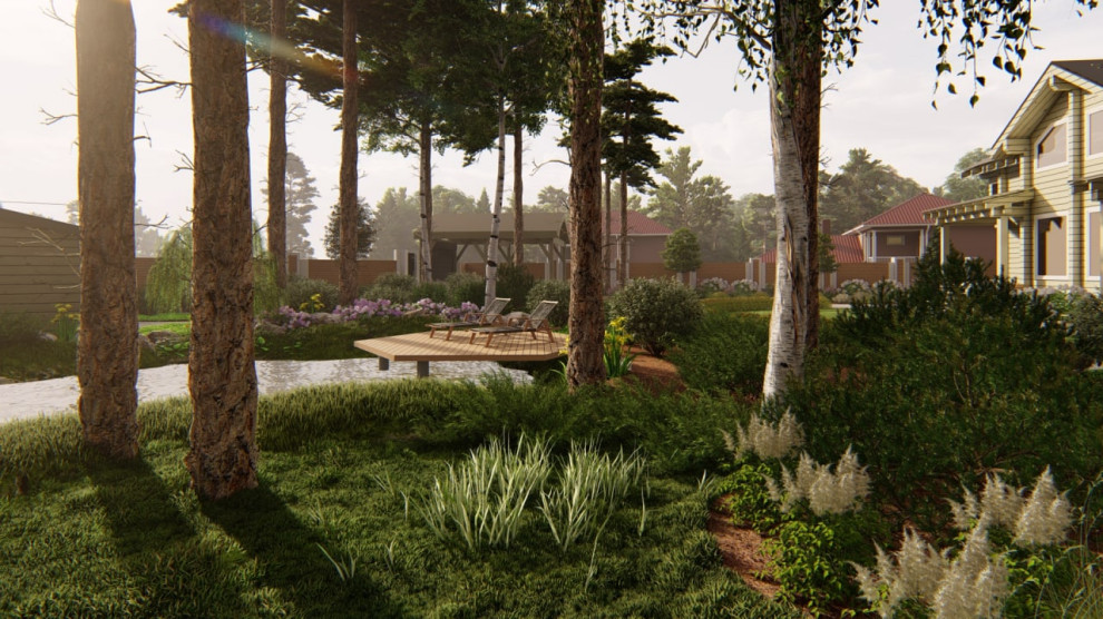 Проект сада Лесная жемчужина