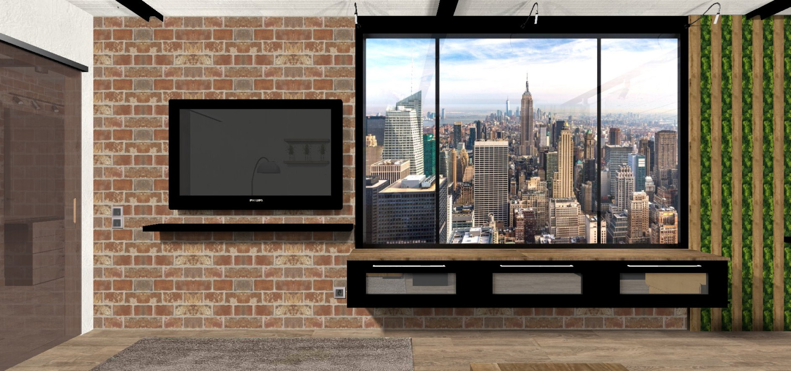 Современность и немного лофта