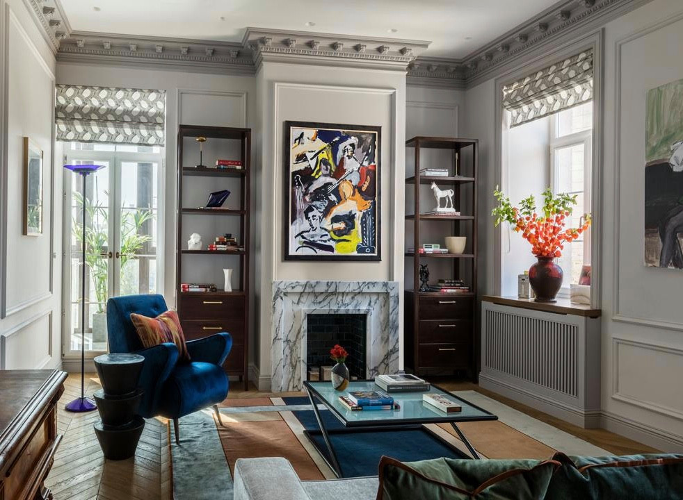 Houzz тур: Квартира на Балчуге с «дореволюционным» настроением