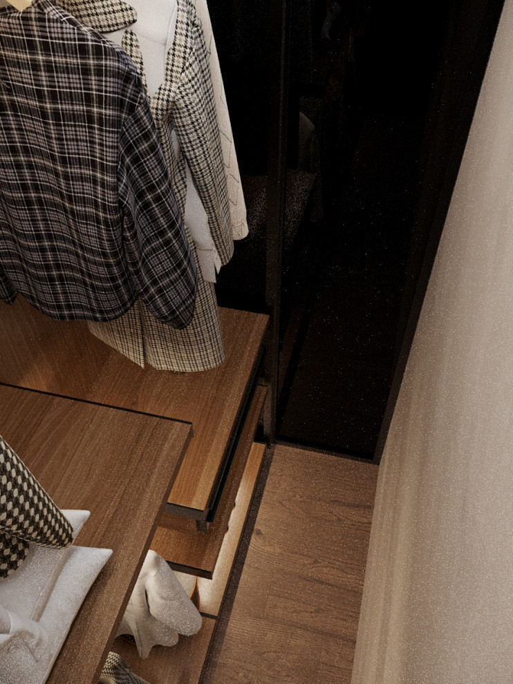 Дизайн-проект коридора с гардеробом