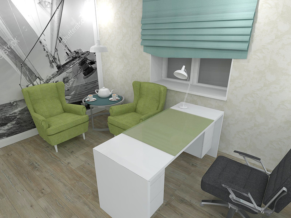 Кабинет в морском стиле