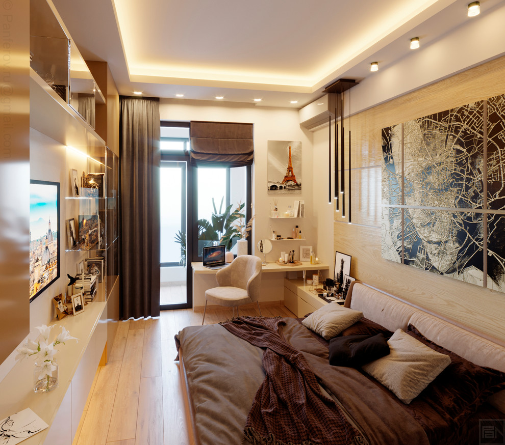 Дизайн-проект интерьера спальни