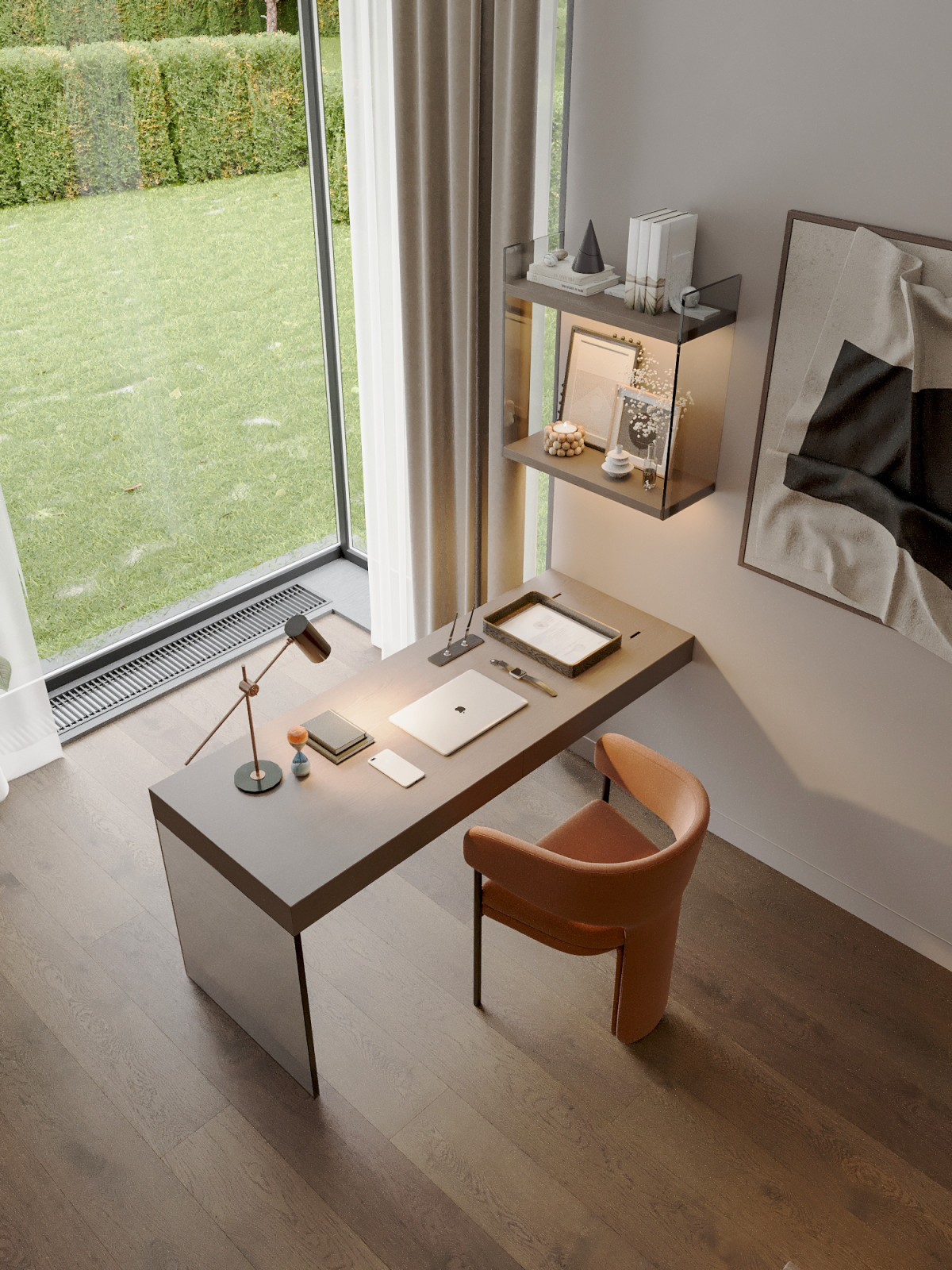 Загородный Дом Кабинет