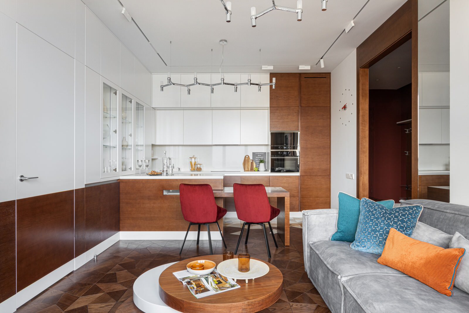 Трёхкомнатная квартира 74 м2