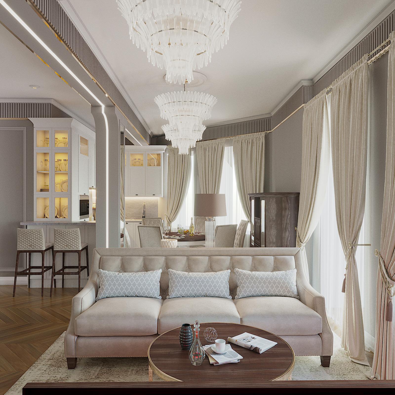 Обложка проекта: Квартира в сердце Петербурга