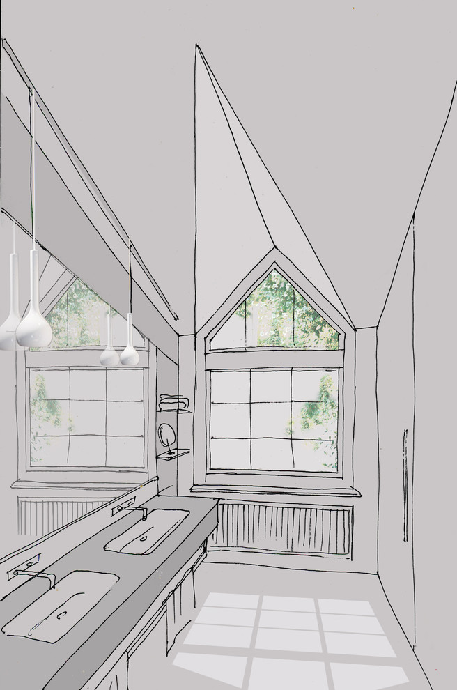 Эскизы в сером цвете