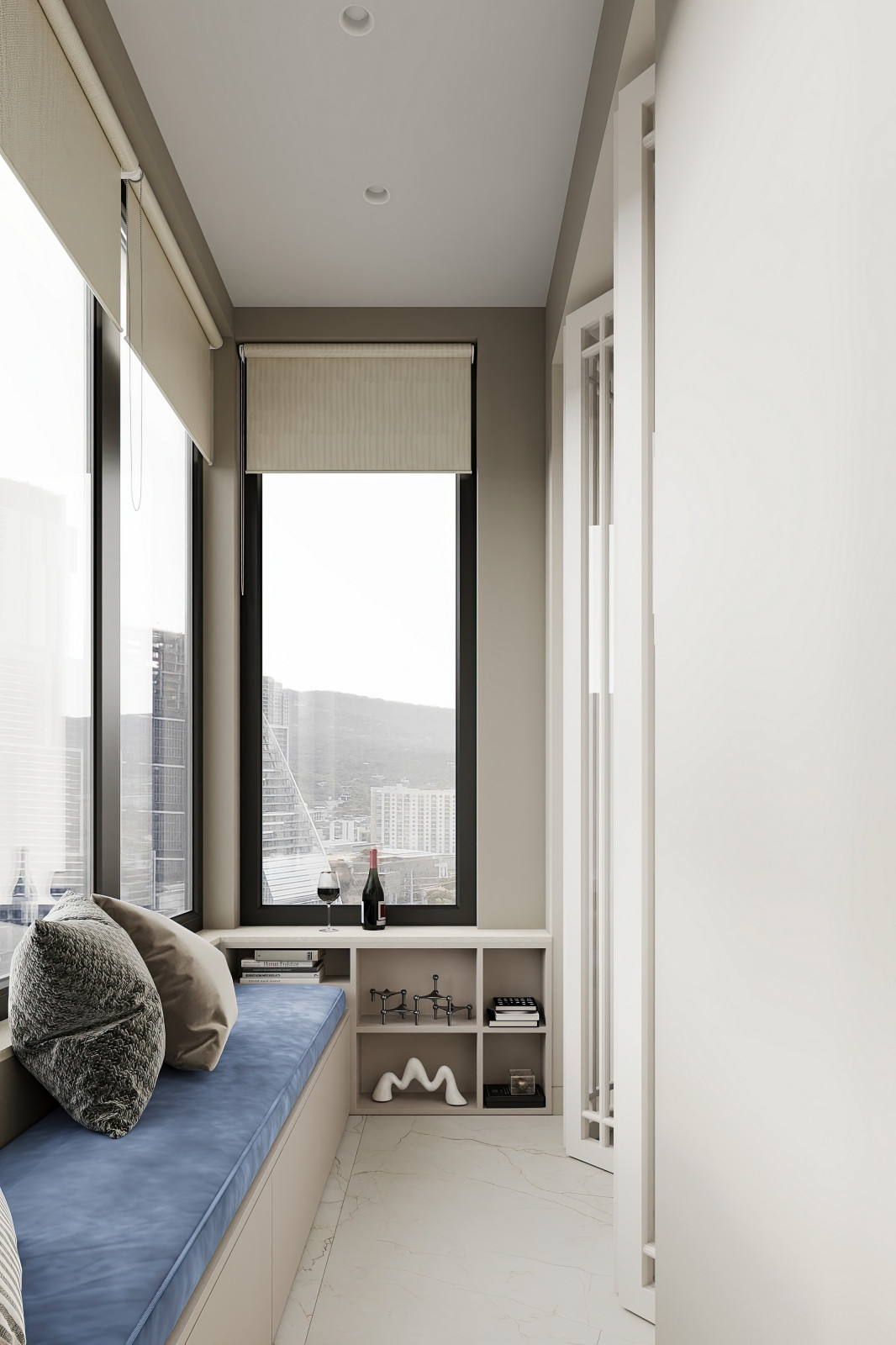 Дизайн и ремонт квартиры в ЖК Большая семерка - Сочный синий