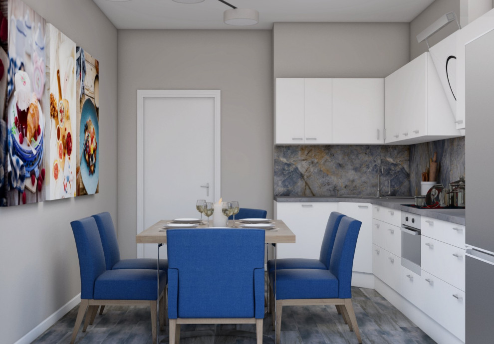 Квартира в скандинавском стиле (с элементами лофта)