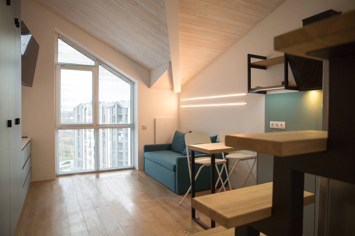 Build project. Smart flats for rent