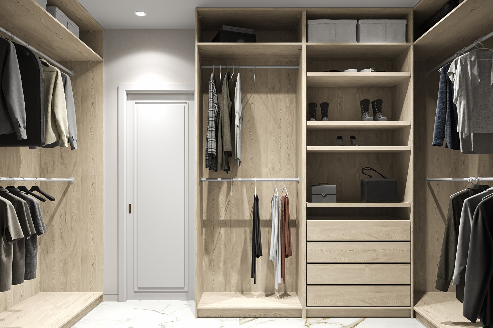 Дизайн интерьера квартиры в современном стиле на ул. Новаторов