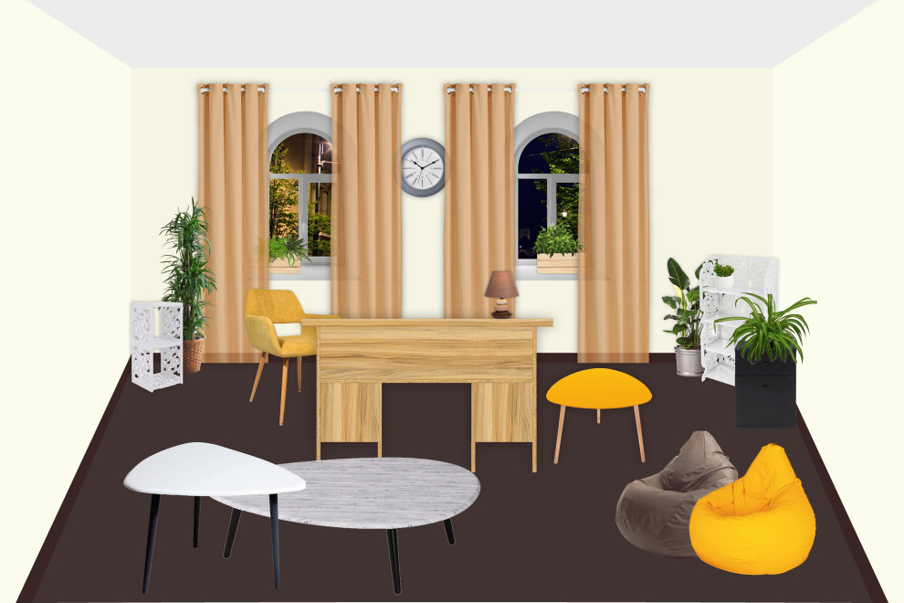 Обложка проекта: Офис в центре Казани (для групповых психологических занятий)