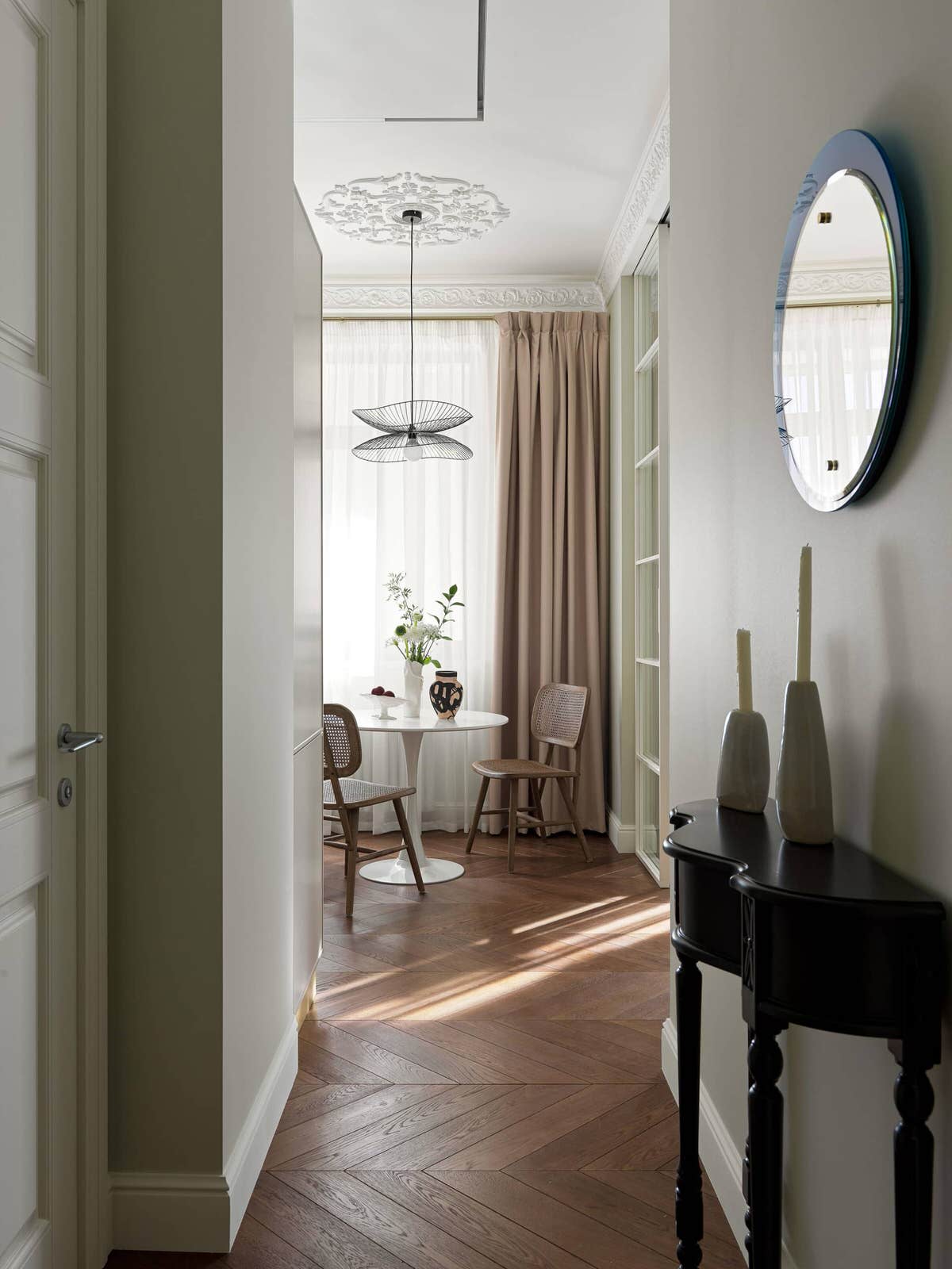 Дизайн и ремонт квартиры в ЖК «Счастье на Соколе» — Парижская квартира