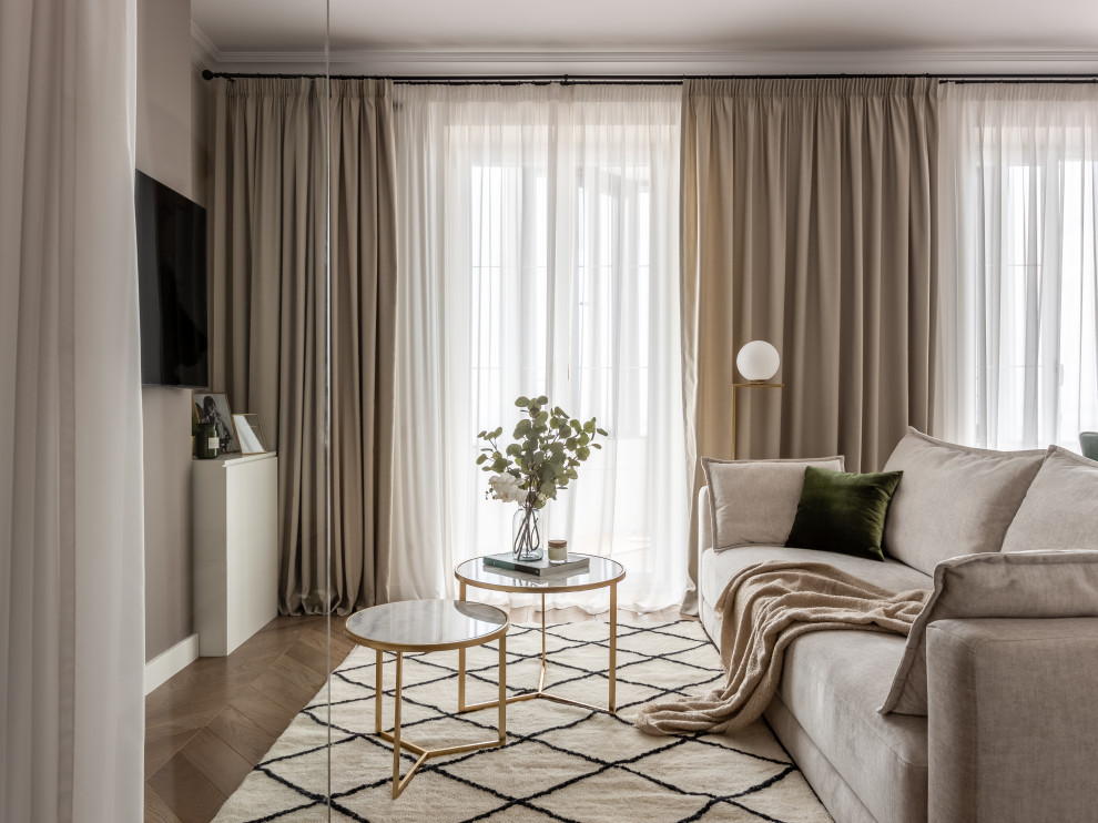 Проект-переделка однокомнатной квартиры в г. Самара