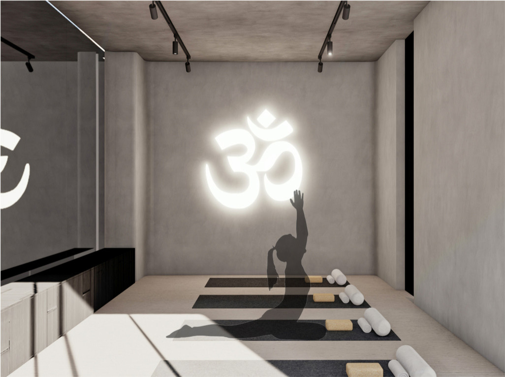 Концептуальный проект йога-центра.