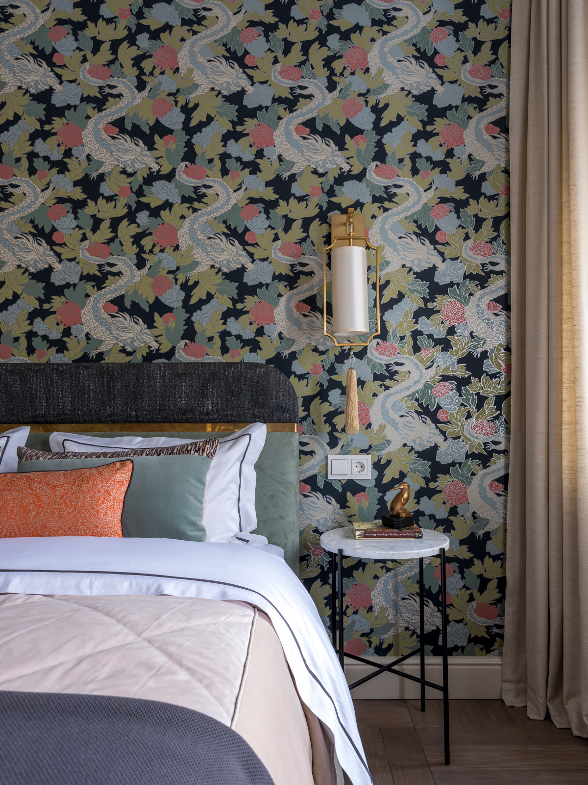 Романтичный интерьер на Сретенке 107 кв.м.