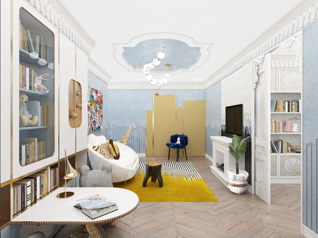 Интерьер детской