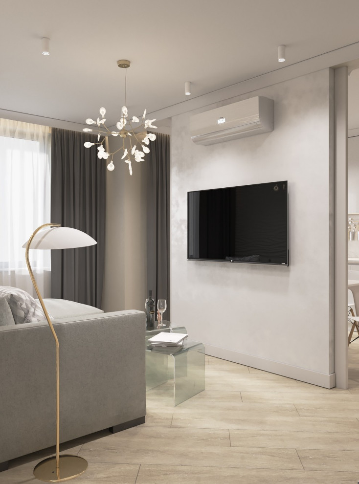 Интерьер квартиры 70 кв.м. для семьи с двумя детьми