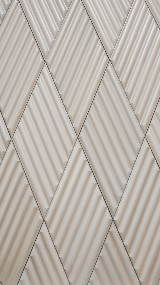 Стеновые панели Реечные ромбики