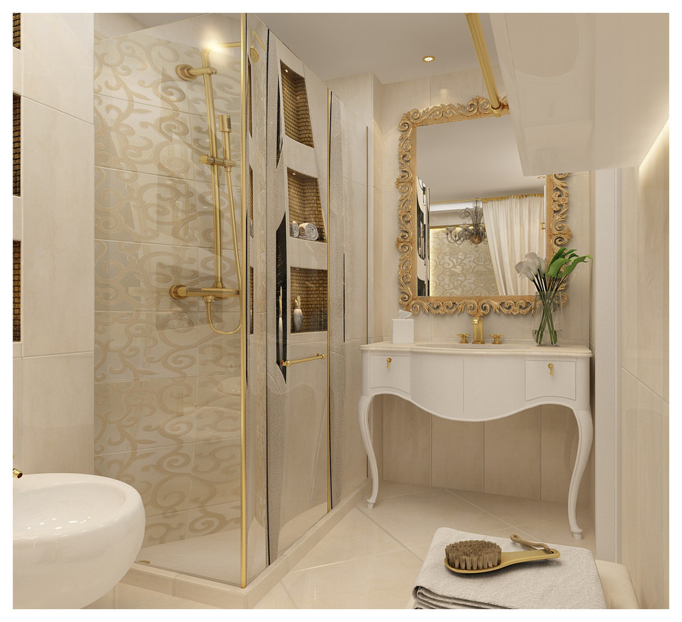 Двухэтажный дом в современном стиле