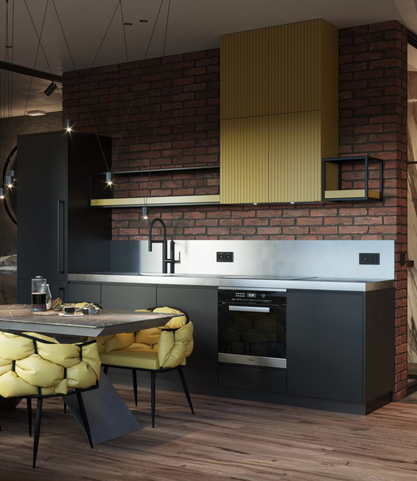 Обложка проекта: Нью-йоркский лофт в ЖК Резиденции архитекторов