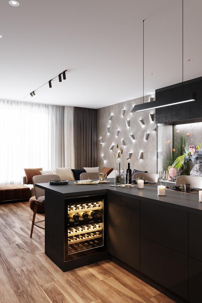 Квартира 148 кв.м. в современном стиле в ЖК Вавилова 4.