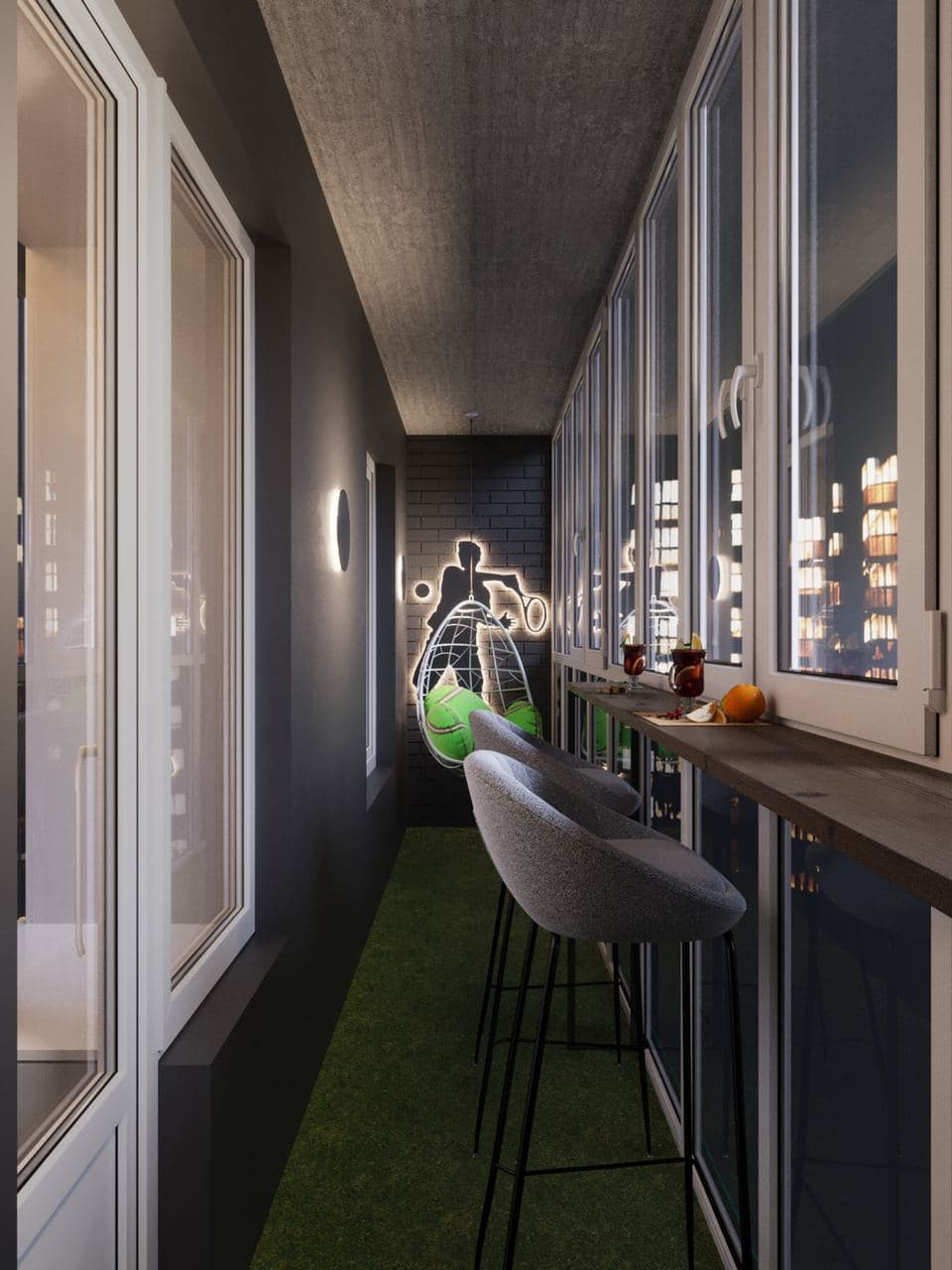 Квартира 57 кв.м. Казань