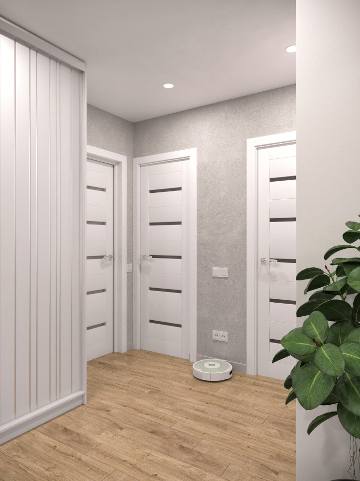 Обложка проекта: Квартира в монохроме