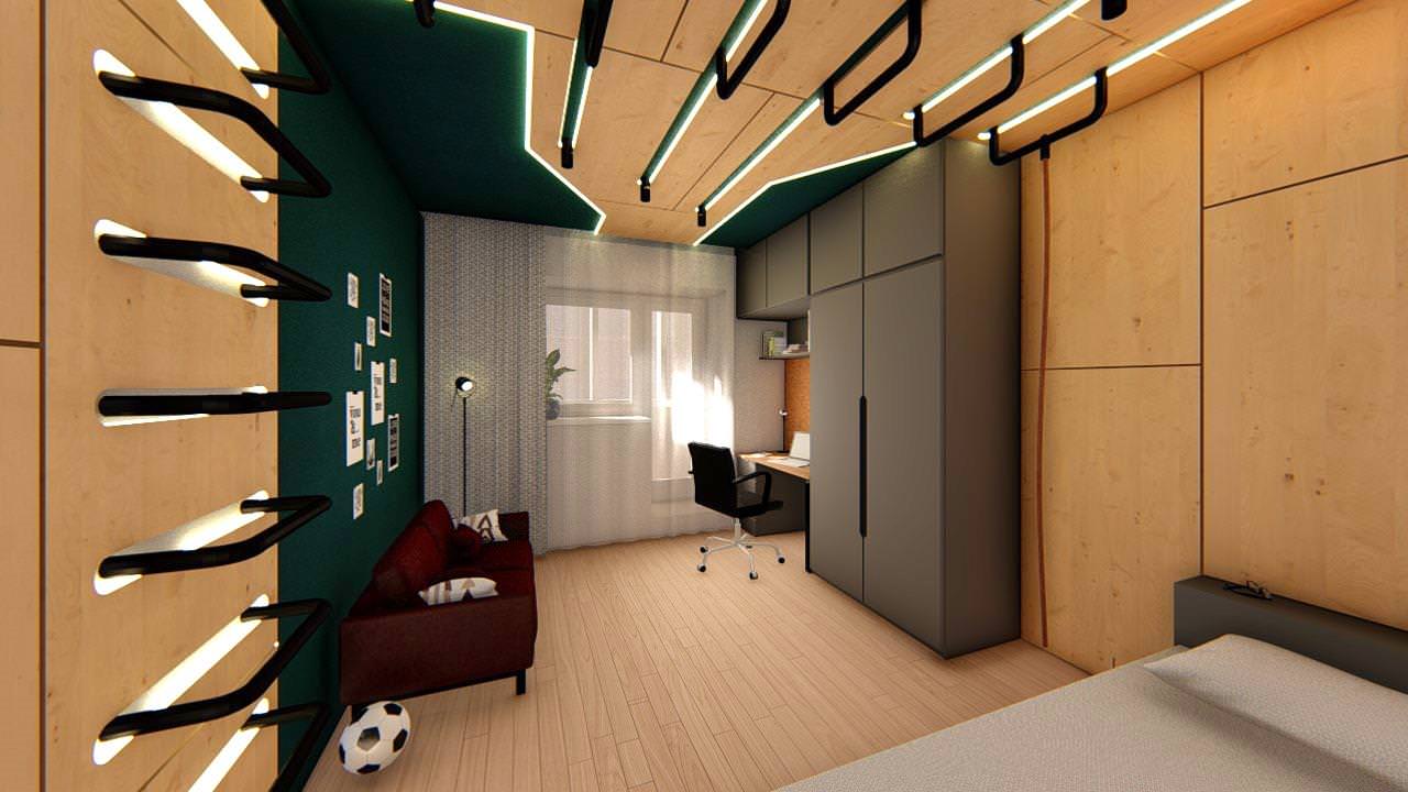 ЖД на Островского, 108 м2