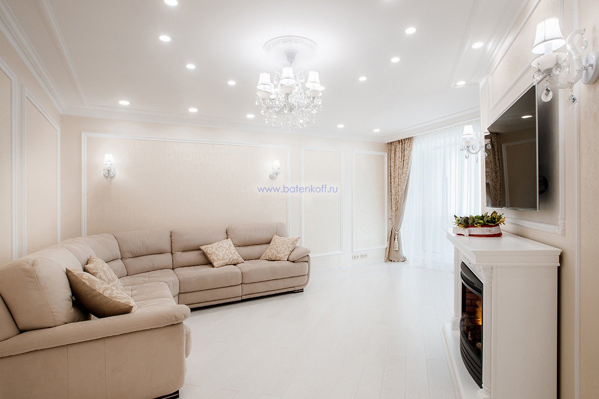 Реализация дизайн-проекта интерьера квартиры на ул.Ботанической, г.Екатеринбург