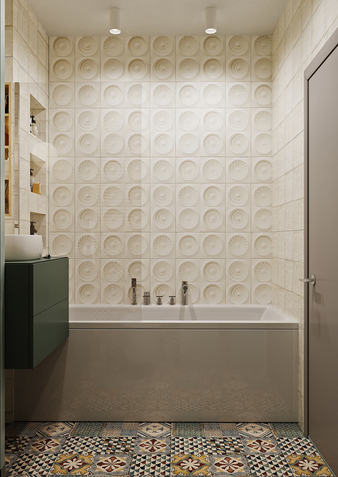 Теплая квартира в "колониальном стиле"