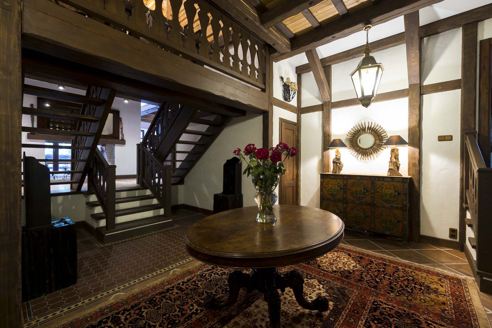 Большой дом шале