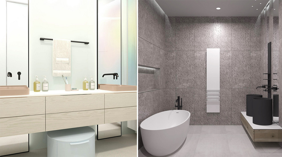 Дизайн квартиры в современном стиле, ЖК Суббота