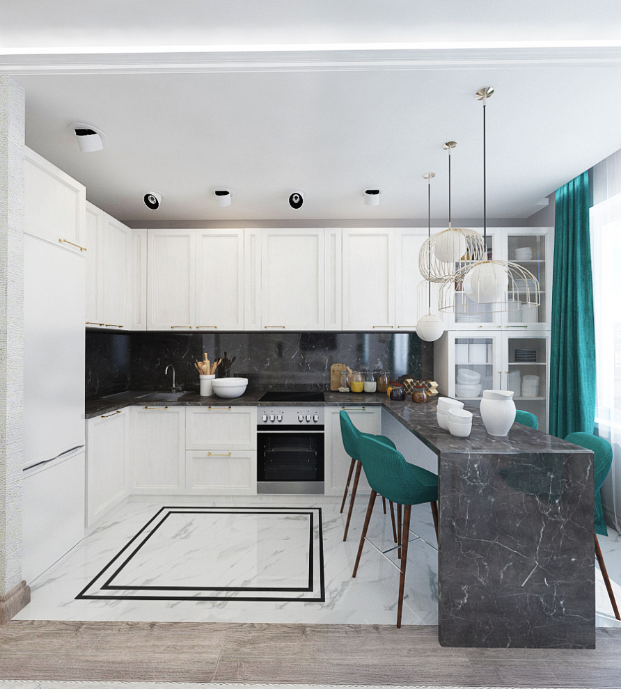 Интерьер квартиры 87 м2 в ЖК Домашний