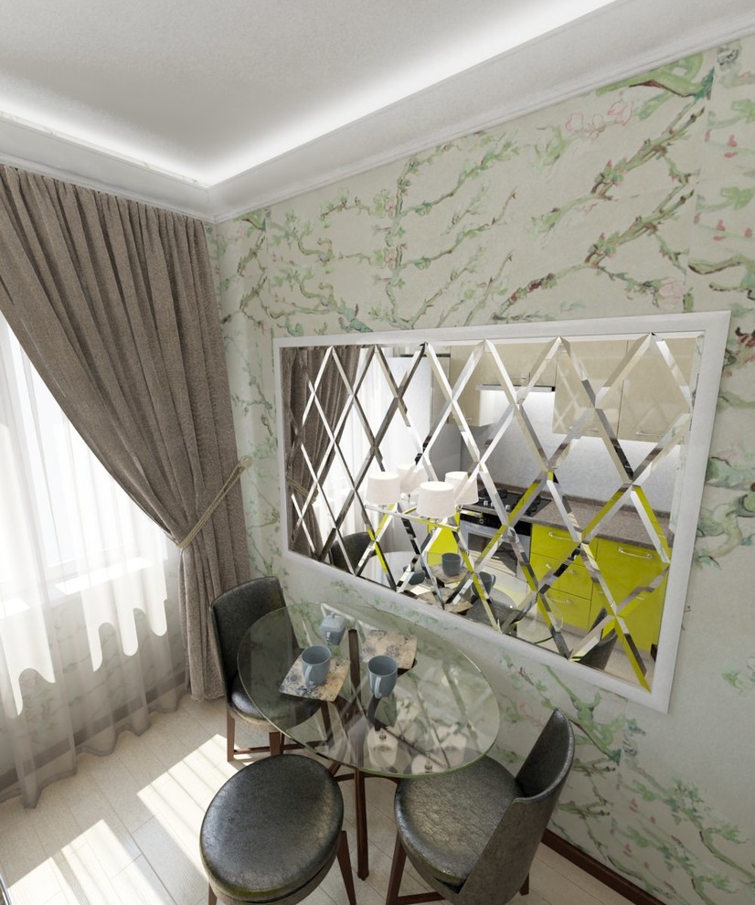 Обложка проекта: цитрусовый цвет для не солнечной кухни.