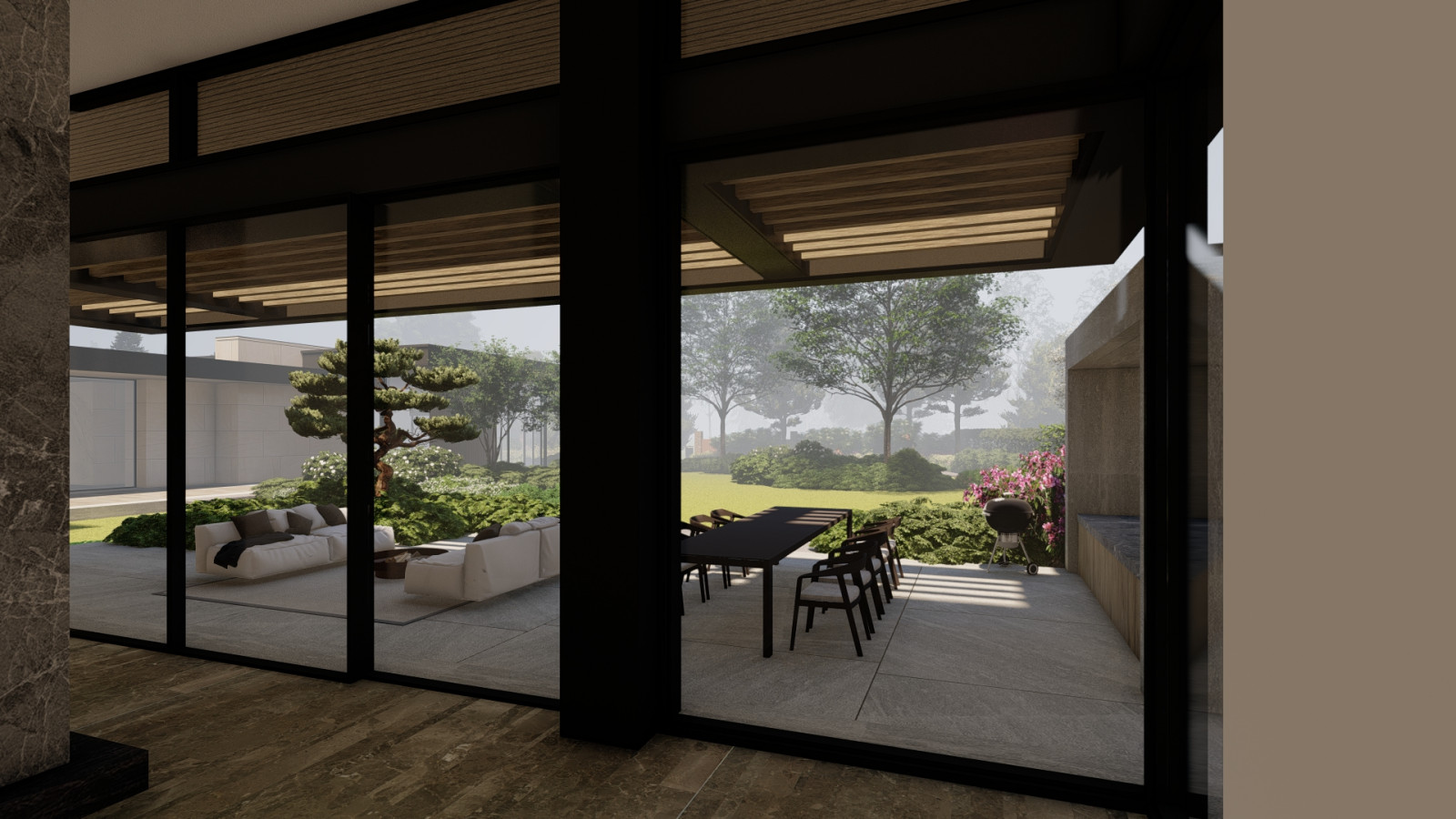 Сад с японским акцентом. Миллениум Парк . 2021 г.