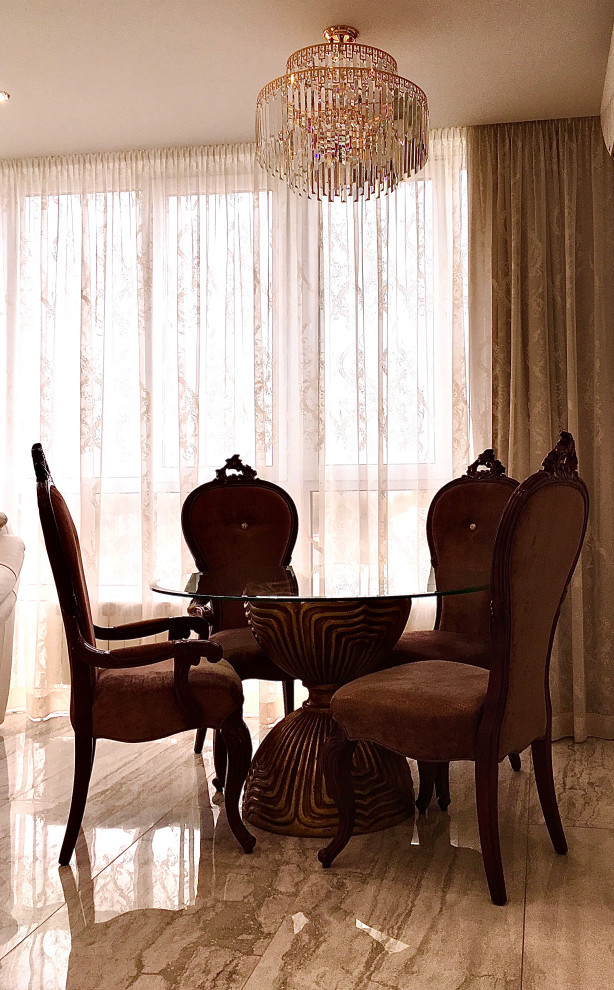 Трехкомнатная квартира в природных тонах, со сложной перепланировкой.