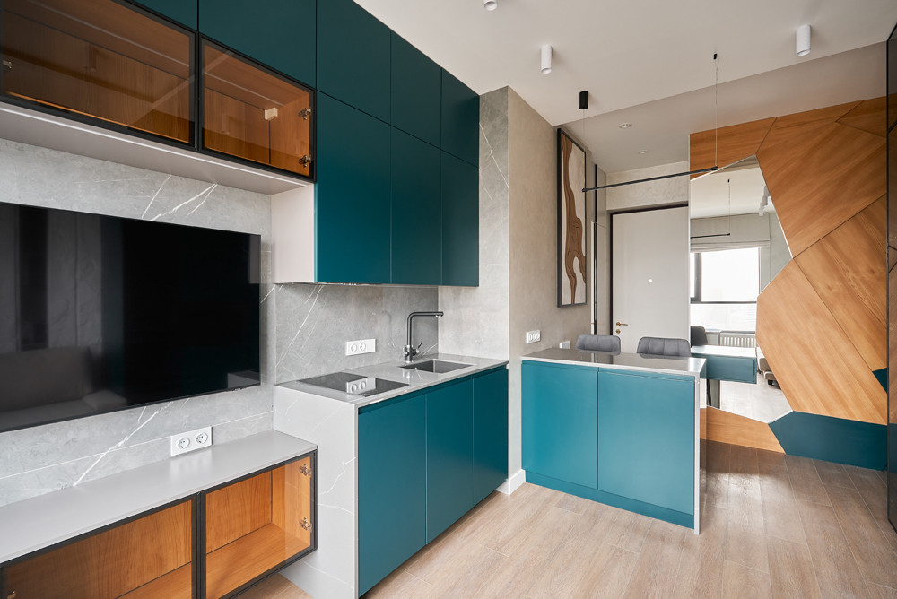 Евро 2к квартира 33,5 кв/м в ЖК «LEVEL», г.Москва