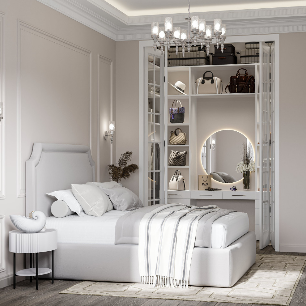 Обложка проекта: 2-комнатная квартира для молодой пары на Ленинском проспекте. 70м2