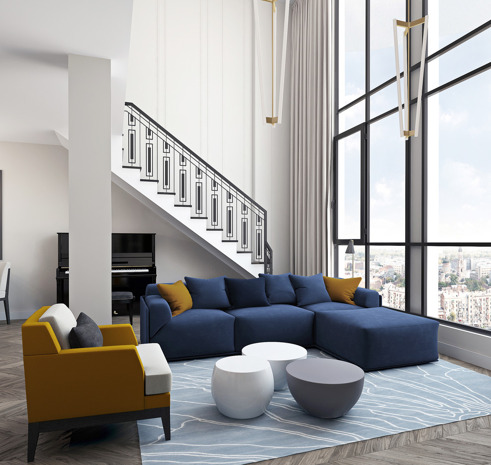 двухуровневая квартира в Москве