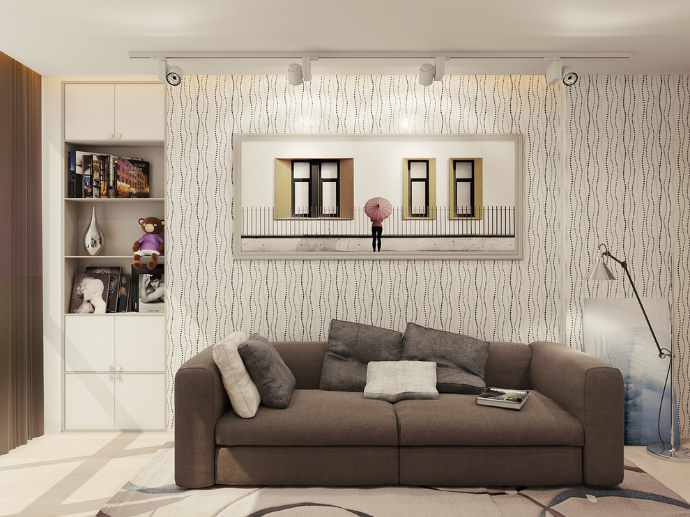 Дизайн квартиры в современном стиле (140м2)