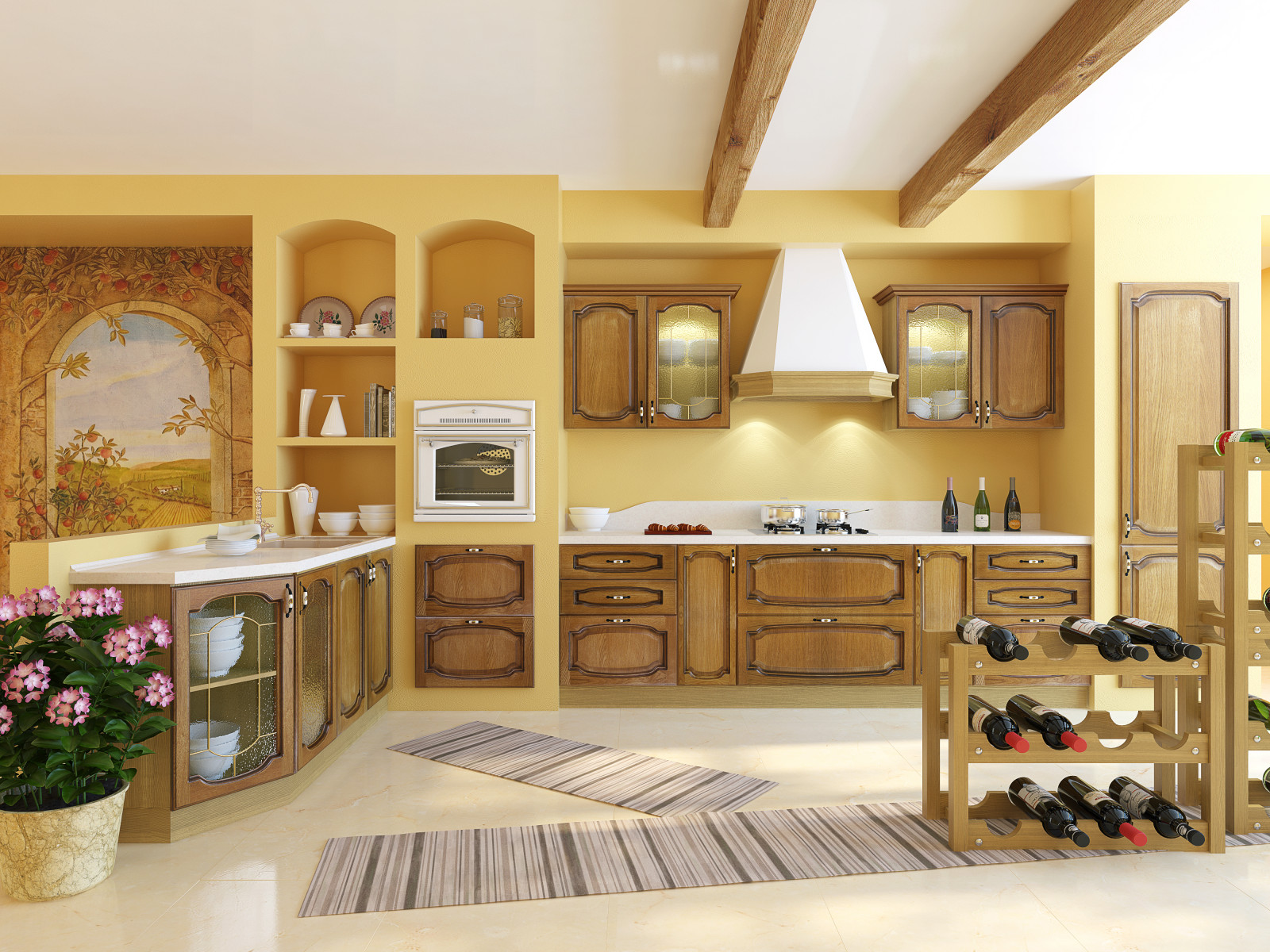 Дизайн кухонь (3D-проекты)